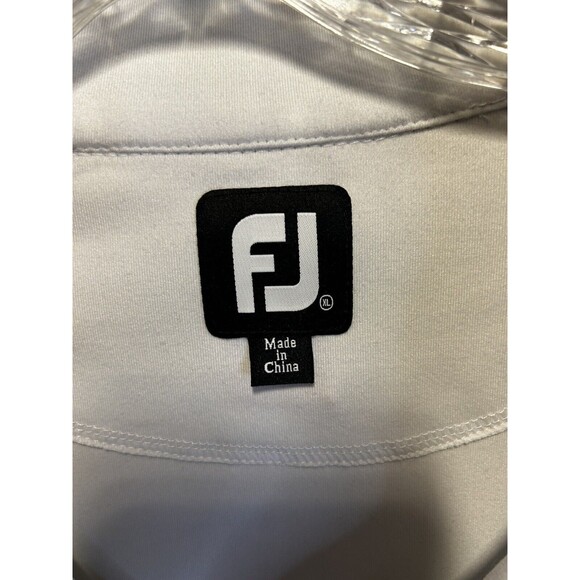 Footjoy Full Zip Golf Jacket Men’s XL Stretch *flaw see pics* - Picture 5 of 11